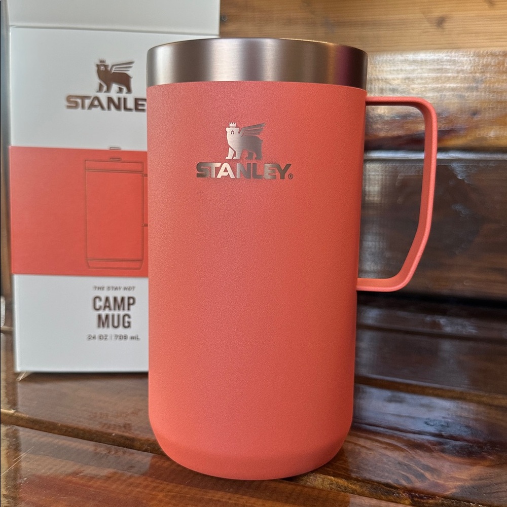Stanley Camp Mug - 24oz - Burnt Orange - Brand New In Box! - Picture 2 of 5